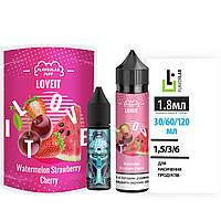 Набор для самозамеса органика Flavorlab Love it 60 мл, 0-6 мг Watermelon Strawberry Cherry (Арбуз Клубника-ЛBP