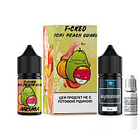 Набір для самозамісу сольовий Fucked V2 Salt 30 мл, 0-25 мг Lichi Peach Guava (Лічі Персикова Гуава)-ЛBP