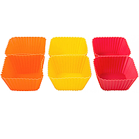 Набор форм для выпечки кексов Krauff 6.5x6.5x3 см 6 шт. (26-184-032)