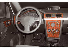 Накладки на панель Карбон для Opel Meriva 2002-2010 рр