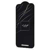 Защитное стекло для телефона WAVE Premium iPhone 15 полноэкранное 2D Black