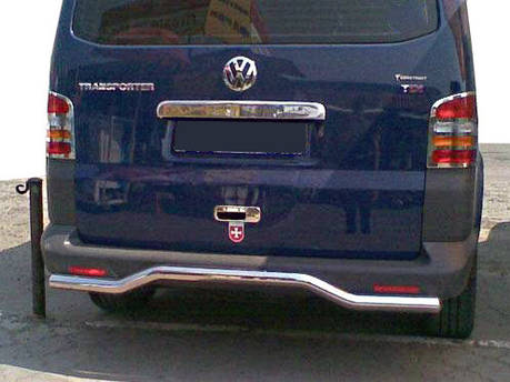 Задня дуга хвиля нерж для Volkswagen T5 Transporter 2003-2010 рр, фото 2