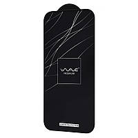 Защитное стекло для телефона WAVE Premium iPhone 15 Plus полноэкранное 2D Black