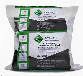 ТермозвукоІзол SONOTIZ (товщ 12 мм) Звукоізоляція стін, підлог і стель, фото 1