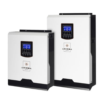 Гібридний ДБЖ 3000Вт, 24В + контролер ШІМ 50А, ІSPWM 3000, AXIOMA energy, фото 1