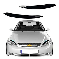 Реснички на фары Chevrolet Lachetti хетч 2004-2013 AV-Tuning