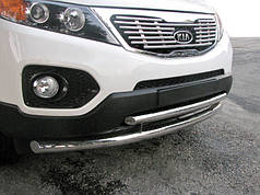 Передня нижня дуга нерж для Kia Sorento XM 2009-2014рр