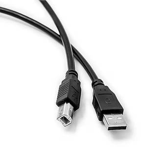 Кабель USB 2.0 Type A - Type B (AM-BM) 3м TRY Wire чорний