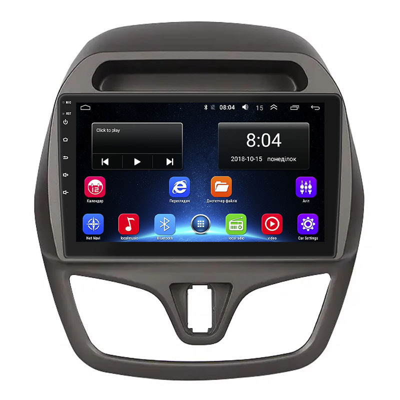 Штатна магнітола Lesko для Chevrolet Spark IV 2015-2018 екран 9" 2/32Gb Wi-Fi GPS Base Шевроле 5 шт.