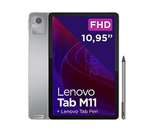 Планшет Lenovo Tab M11 4/128GB Wi-Fi Luna Grey + Stylus (ZADA0024PL)