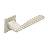 Ручка для дверей на розетці MVM FRIO SLIM Матовий нікель (Z-1220/E20 SN)