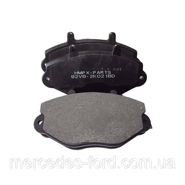 Колодки гальмівні передні R15" Ford Transit Форд Транзит 2.5 d / tdi, 1992-2000, AM93VX2K021B2A / 93VX2K021BB, фото 1