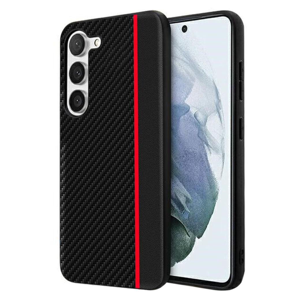 Чохол накладка Primolux CFC для Samsung Galaxy S23 Plus (SM-S916) - Black&Red