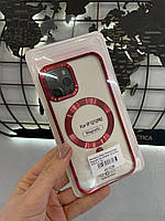 Чехол Sides Chrome Case Magsafe Box iPhone 12/12 Pro,Чехол с поддержкой MagSafe для Айфона 12/12 Pro