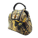 Шарм для сумки Конячка з натуральної шкіри 7667 Silver Taurus., фото 4