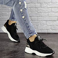 Жіночі кросівки Fashion Tyson 1432 38 розмір 24 ​​см Чорний m