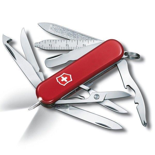 Швейцарський ніж Victorinox Midnite Minichamp 58 мм 16 функцій Червоний (0.6386)