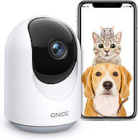 Камера Wi-Fi, поворотна, відеоняня GNCC Indoor Cam P1 | 1080P