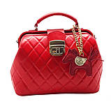 Шарм для сумки Конячка з натуральної шкіри 7668 Silver Taurus., фото 3