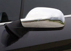 Накладки на дзеркала 2 шт Carmos - Полірована нержавіюча сталь для Peugeot 407