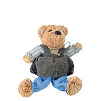 Інтер'єрна іграшка ведмедик солом'яний 28 см 17х18х13 см (41206.003)