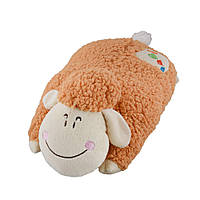 М'яка подушка іграшка овечка 40 см висота 16 см бежева (41214.001)