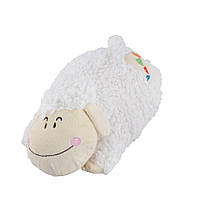 М'яка подушка іграшка овечка 42 см висота 16 см біла (41214.002)