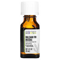 Aura Cacia, Balsam Fir Needle (15 мл), эфирное масло пихты