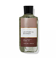 Чоловічий гель для душу  Bath and Body Works Leather & Brandy Shower Gel - Mens 295 мл