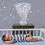 Світильник 1833B проекція, колискові, веселі мелодії, фото 4