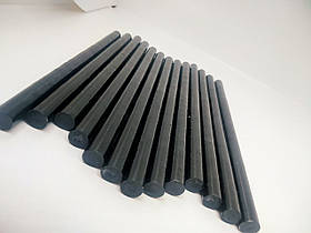 Термоклей тонкий діам.-11 мм, довжина 300 мм, чорний