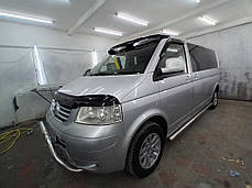 Козирьок на лобове скло під фарбування для Volkswagen T5 Transporter 2003-2010 рр, фото 3