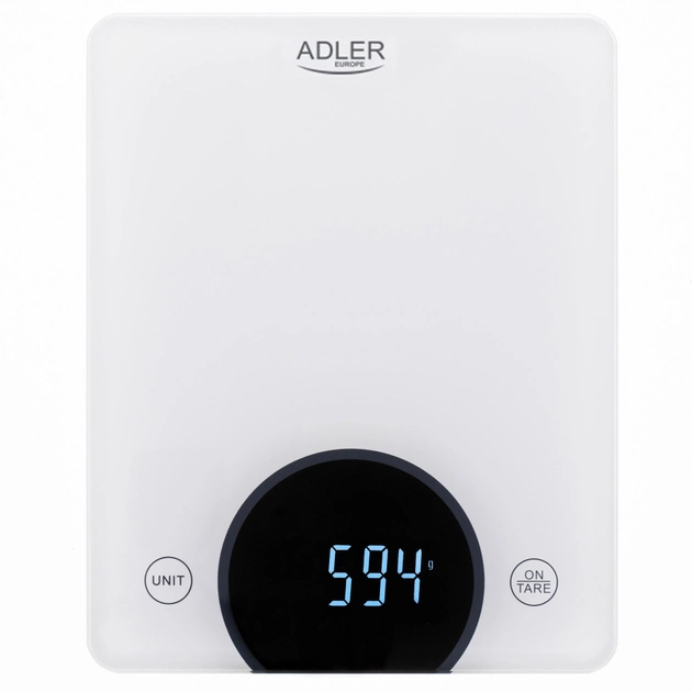 Ваги кухонні Adler AD 3173w - до 10 кг - LED