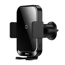 Холдер Baseus 15W Halo Electric BS-CM015 black (SUDD000001), фото 4