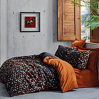 Комплект постільної білизни Cotton box Ранфорс Dark Colin Tarcin Євро 200x220 см (1731-951) (75001.002)