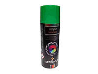 Акрилова фарба-спрей (в балончику) Acrylic Spray Paint 400мл зелена ТМ SENFINECO