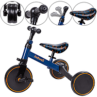 Біговел-самокат для дітей від 2 років Kidwell 3в1 PICO Plane велосипед без педалей для малюків