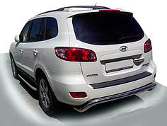Задня дуга AK007 нерж. для Hyundai Santa Fe 2 2006-2012рр