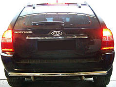Задня дуга AK002 нерж. для Kia Sportage 2004-2010 рр