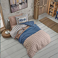 Комплект постельного белья Cotton box Ранфорс Girls & Boys Ocean Lacivert 160x220см (1860-984) (75012.004)