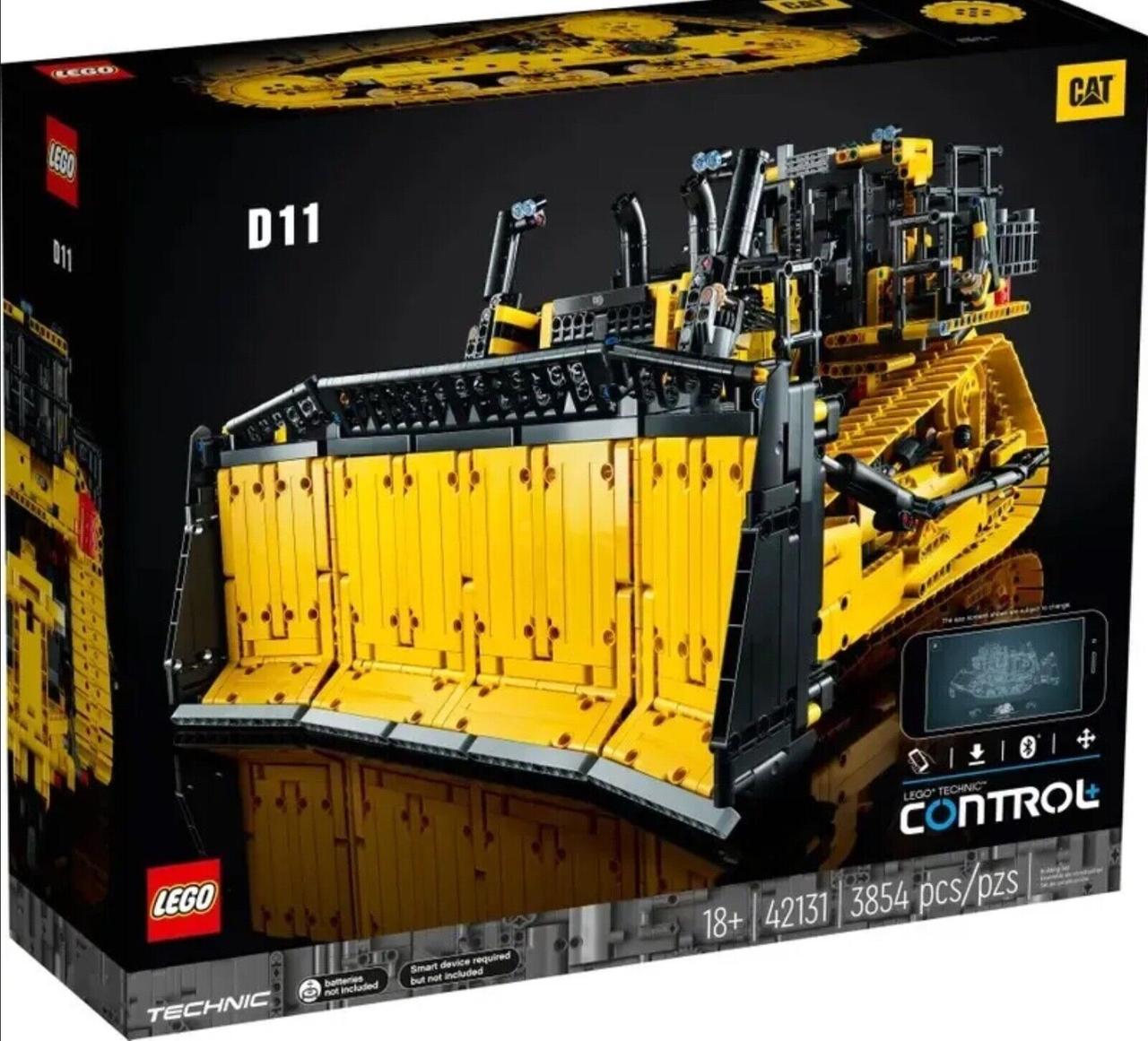 Lego Technic Бульдозер Cat D11 на пульті керування 42131, фото 1