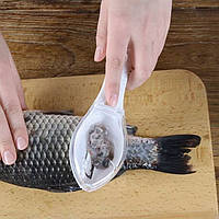 Нож для чистки рыбы 10247 16х5 см белый m