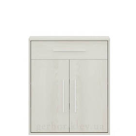 Тумба com 1d1s SL модульного передпокою Агата Гербор ясен сніжний