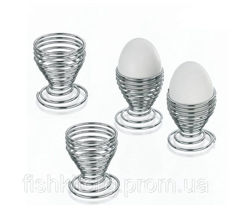 Набор подставок для яиц Kela Globul 17580 5х6 см 4 шт m - фото 1 - id-p2105625996