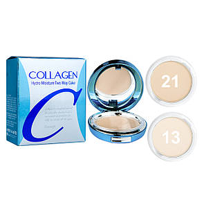 Пудра Enough Collagen Hydro Moisture Two Way Cake SPF25 ПАЛІТРА