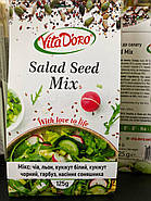 Салатний мікс насіння Vita D`oro Salad Seed Mix 125г. Словенія, фото 3