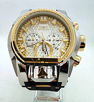 Брутальные Часы INVICTA BOLT ZEUS Magnum Gold Black 32682