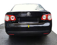 Кромка багажника нерж Carmos - Турецька сталь для Volkswagen Jetta 2006-2011 рр