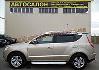 Дефлектори вікон (вітровики) COBRA-Tuning GEELY EMGRAND X7 2013-15