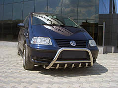 Кенгурятник WT003 нерж 51 мм для Volkswagen Sharan 1995-2010 рр